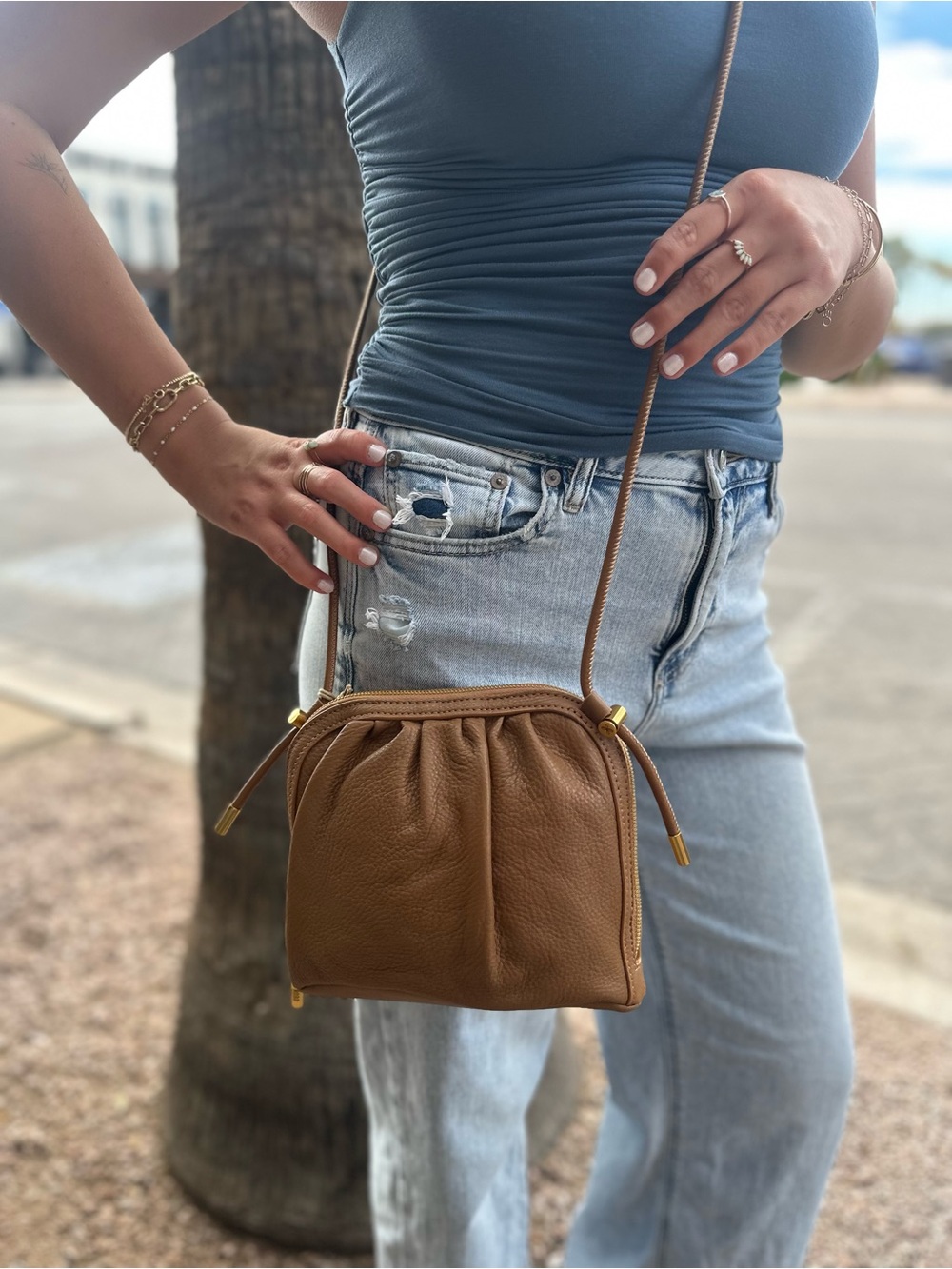 HOBO - Isabelle Crossbody in Pebbled Leather - Multiple Colors (NEW W/ TAGS)